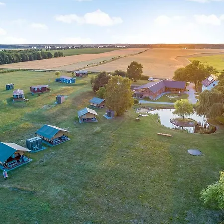 Landgut Voigtsmühle Glamping Lodge Villa Veranda XL 1 Friedland  Exterior foto