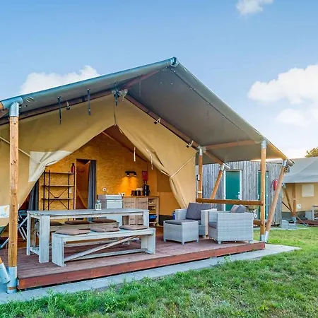 Landgut Voigtsmühle Glamping Lodge Villa Veranda XL 1 Friedland  Zimmer foto