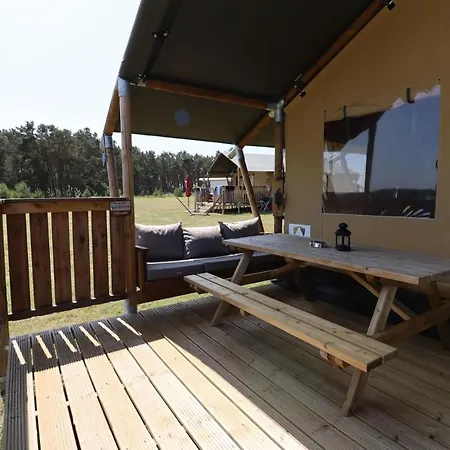 Landgut Voigtsmühle Glamping Lodge Villa Veranda XL 1 Friedland  Exterior foto