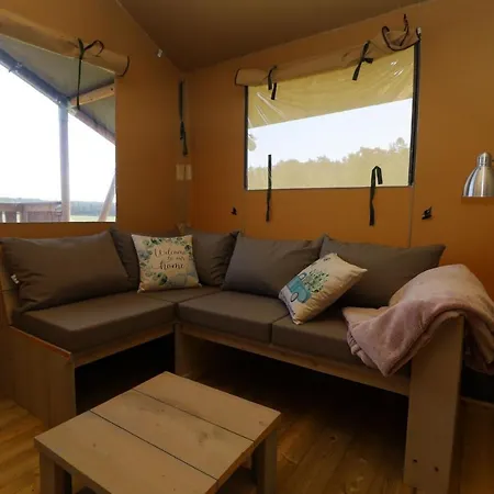 Landgut Voigtsmühle Glamping Lodge Villa Veranda XL 1 Friedland  Exterior foto
