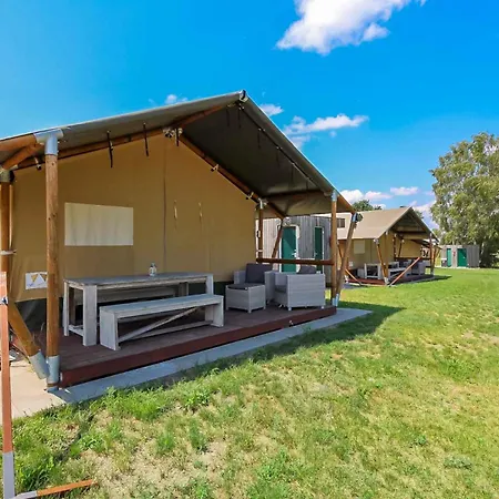Landgut Voigtsmühle Glamping Lodge Villa Veranda XL 1 Friedland  Zimmer foto